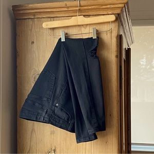 Topshop Jaimie Distressed Knee Black High Waisted Skinny Jeans